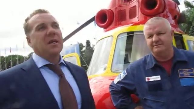 Олег Грищенко о вертолете санавиации