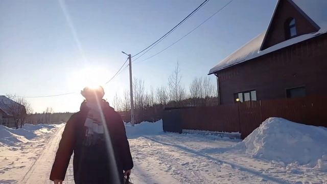 7 января 2022. С Рождеством Христовым ! Гуляем с Дианой. смотреть онлайн