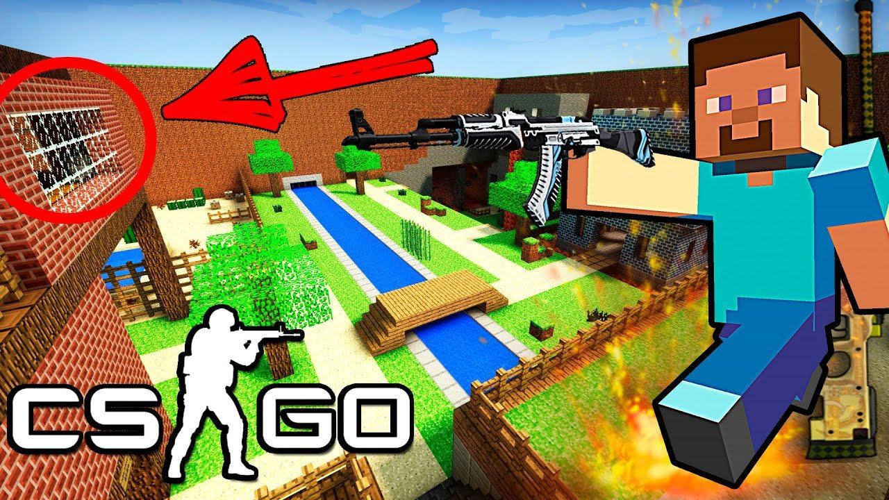 Игра minecraft go. КС го майнкрафт. Се КС го майнкрафт в. КС го майнкрафт играть. CS go Minecraft.