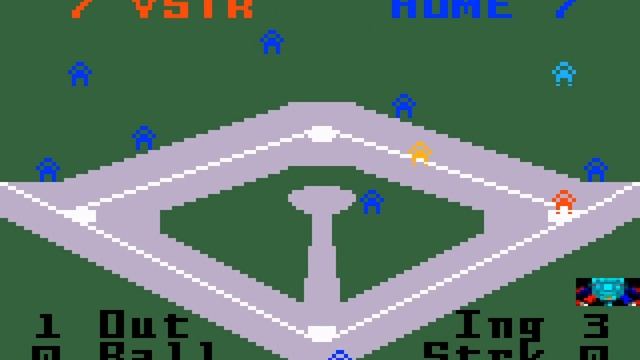 Baseball [Aka Major League Baseball] (1978 Mattel Electronics) (Matell Intellivision)