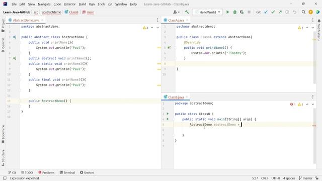 Learn Java - Ep 7 | Abstraction - Abstract Class & Interface #java #tamil #abstractclass #interface
