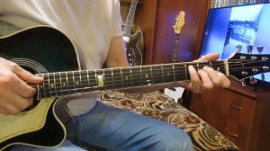 Девчонка девчоночка-Ж. Белоусов- (как играть аккорды на гитаре Am )