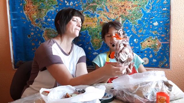 Осенняя поделка "Лиса и колобок" смотреть онлайн