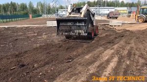 Ковш просеивающий 180 см на мини погрузчик Бобкэт