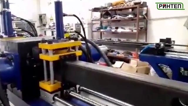 Полностью автоматический дырокол для стальных профильных труб смотреть онлайн