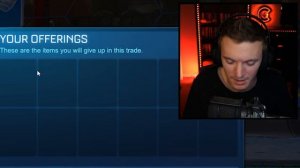 Can You STEAL My White Hat? | Rocket League Blind Trading With Fans