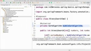 Spring framework Tutorial (033 Step 12   Autowiring in Depth   by Name and @Primary)