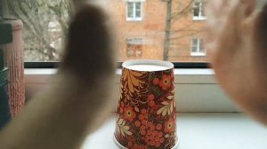 Как научиться играть на стакане?/Учу играть на стаканчике