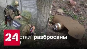 Женщина подорвалась на украинской мине - Россия 24
