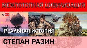 СТЕПАН РАЗИН. Реальная ИСТОРИЯ. Межпотопная ЦИВИЛИЗАЦИЯ