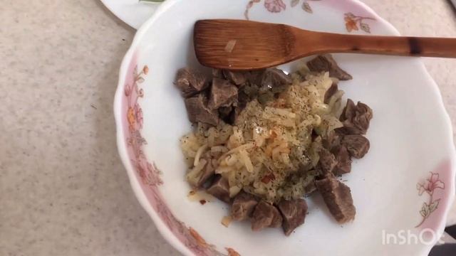 Телятина в соусе Баже по-грузински
