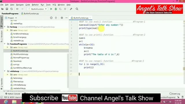 Built In Function In Python | Built In Function In Python In Hindi | Python Tutorial In Hindi