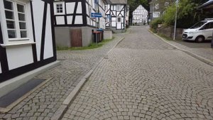 Фройденберг - черно-белый город. 4к