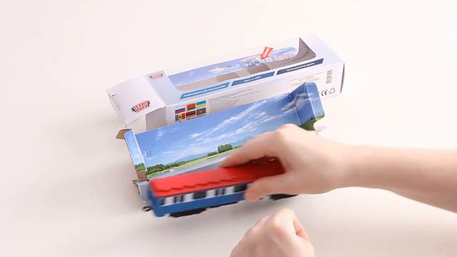 Игрушка инерционная «Вагон метро»