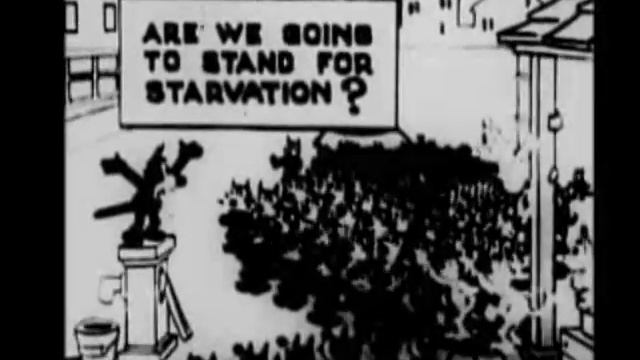 "Felix Revolts" 1923 Pat Sullivan and Otto Messmer смотреть онлайн