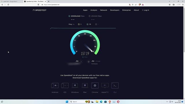 Jio Fiber speed test 150 Mbps 999 plan смотреть онлайн