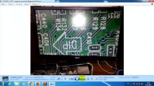 Перевод монитора ACER V203H на цифру DVI. ACER V203H monitor conversion to DVI.
