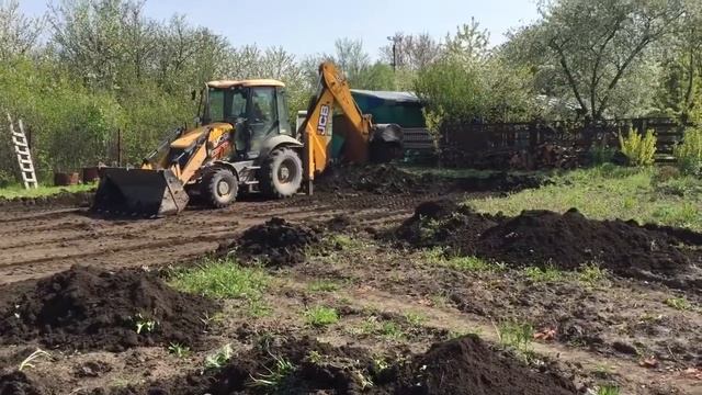 Планировка участка плодородным слоем земли, снятого под пятном застройки. Часть 4 смотреть онлайн