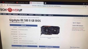 Раскирпичивание донора RX580 gigabyte