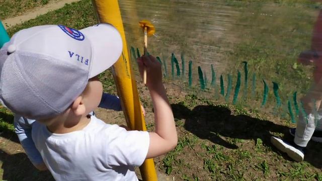 "Рисование на пищевой плёнке" смотреть онлайн