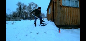 Первый снег  , купил багажник на крышу,  баня в деревне,  будни.