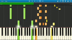 Валерий Леонтьев - Милый Друг (на пианино Synthesia)