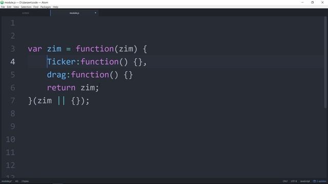 Learn to code: 54. What iZ a Module Pattern? - #HTML #Canvas #JavaScript, #CreateJS, #ZIMjs