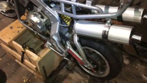 053. «FORUM –CENTER» Минибайк Fighter RR Tornado. Отзыв по заливке «ФОРУМ®» в ДВС. 04.53 мин.