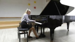 Маргарита Копылова Д.Циполи "Прелюдия и фугетта"