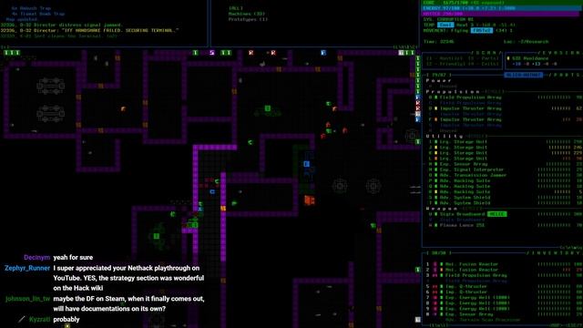 Let's Play Cogmind | W++ Stealth-Flight Hack n' Fab Build | Part 5 [Twitch VOD] смотреть онлайн