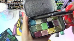 Обзор новинок акварели ручной работы Tintura [блестящая акварель]