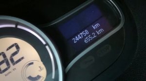 Обнуление суточного интервала Рено Меган 3.