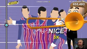 TROMBONE CHAMP Custom Songs | Lazy Town - We Are Number One