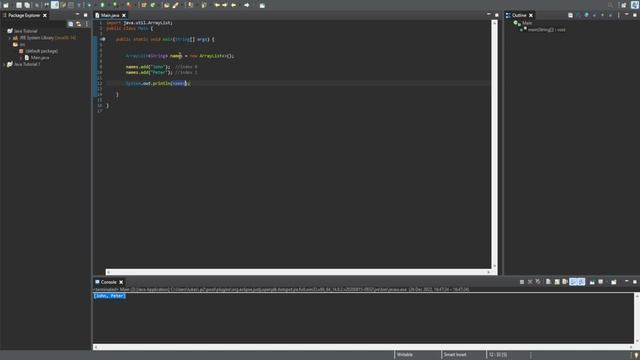 Java Tutorial 22 - ArrayList