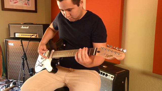 Squier Paranormal Baritone Cabronita Telecaster And Effects Pedals смотреть онлайн