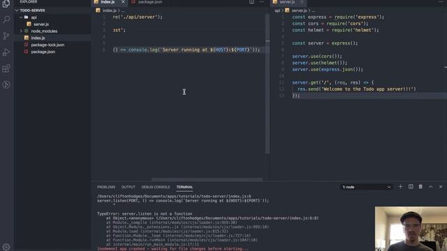 2.2. API Tutorial Middleware & Endpoints | Back End Web Development Tutorial for Beginners #webdev