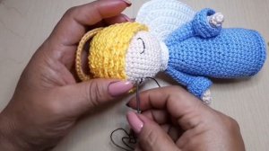 ? ANGEL PARA NACIMIENTO AMIGURUMIS / TUTORIAL PASO A PASO ?