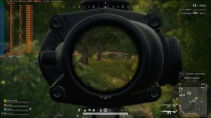 Xeon E5 2666 V3 С MSI 3060 в PUBG, Проц и память в разгоне.