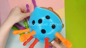 Развивающая игрушка для малышей сортер "Ежик Спайк"