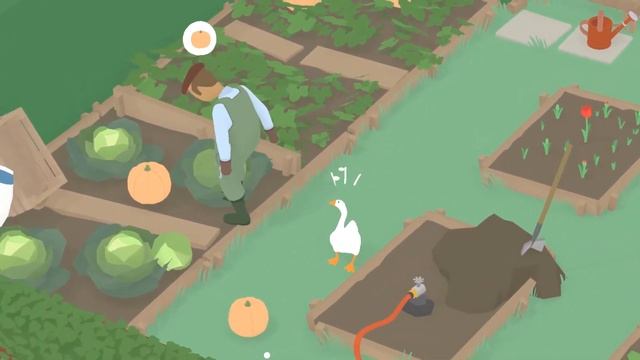 Untitled Goose Game "Озвучка от гугл переводчика,Фейлы,Приколы" смотреть онлайн