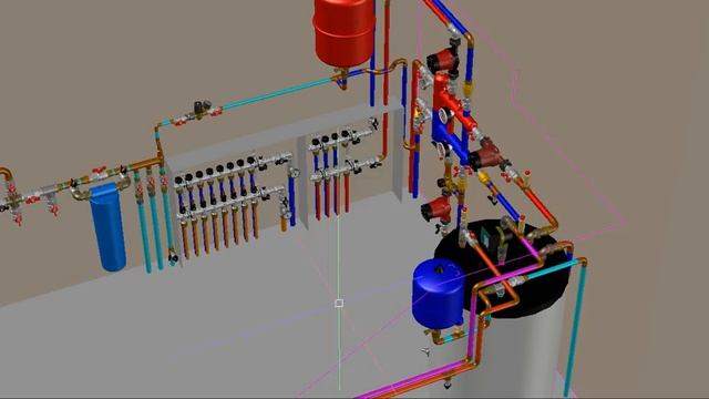 Компактная котельная под лестницей для таунхауса смотреть онлайн