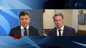 Министр здравоохранения Михаил Мурашко ответил на вопросы ведущего программы "Время"