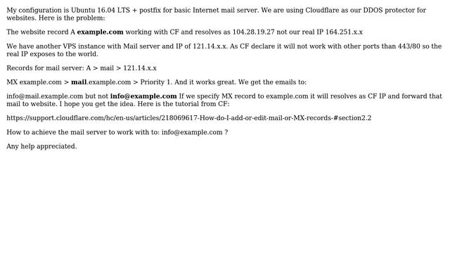 DevOps & SysAdmins: Postfix + Cloudflare configuration for FQDN mail server смотреть онлайн