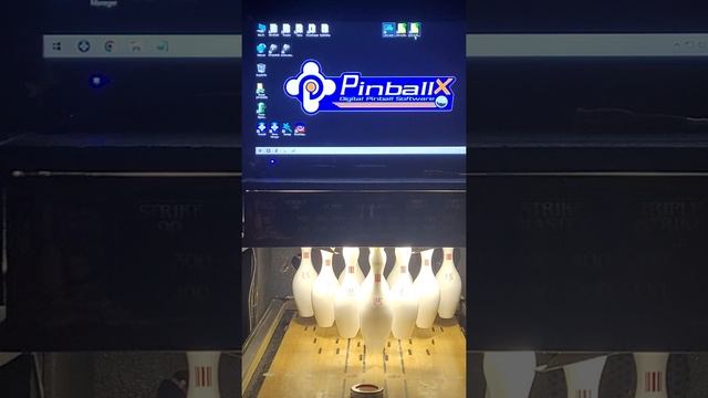 Hybrid Shuffle Bowling Alley Project (Williams Strike Master 1991) Test 5 - Stow Pins on Shutdown смотреть онлайн