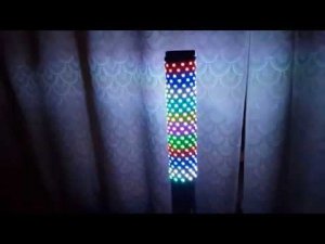 Светильник на светодиодной ленте "бегущая волна"