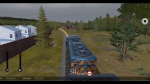 Играю в ИГРУ Train PRO USA. ПЕРЕВЕРНУЛСЯ НА ПОЕЗДЕ??