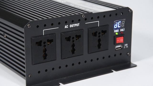 Мощен инвертор 4000W 12V 36A Power Inverter смотреть онлайн