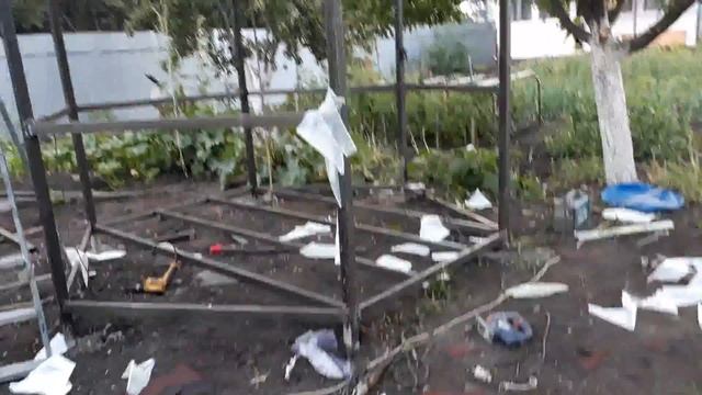 Шестигранная беседка в одного за четыре дня. смотреть онлайн