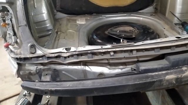 Skoda Fabia кузовной ремонт. ( обзор повреждений) смотреть онлайн