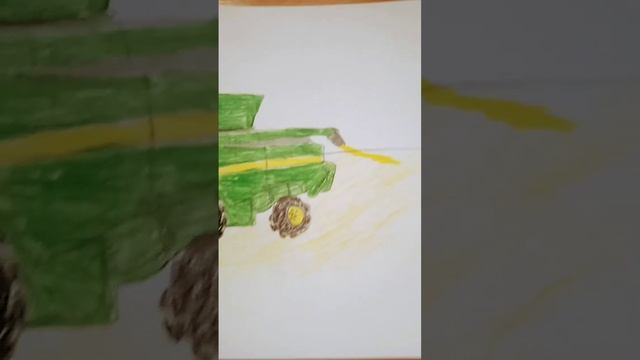 Нарисовал комбайн Джон дир смотреть онлайн